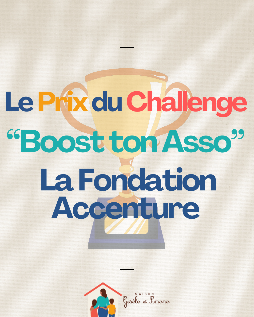 Prix du Challenge "Boost ton Asso" de la Fondation Accenture